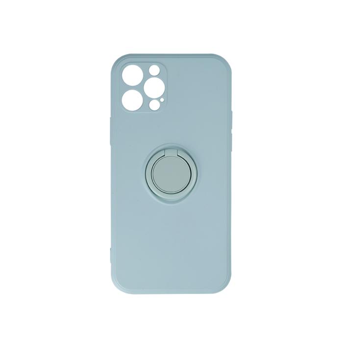 OEM - iPhone 14 fodral med fingerhållare - Ljusgrön