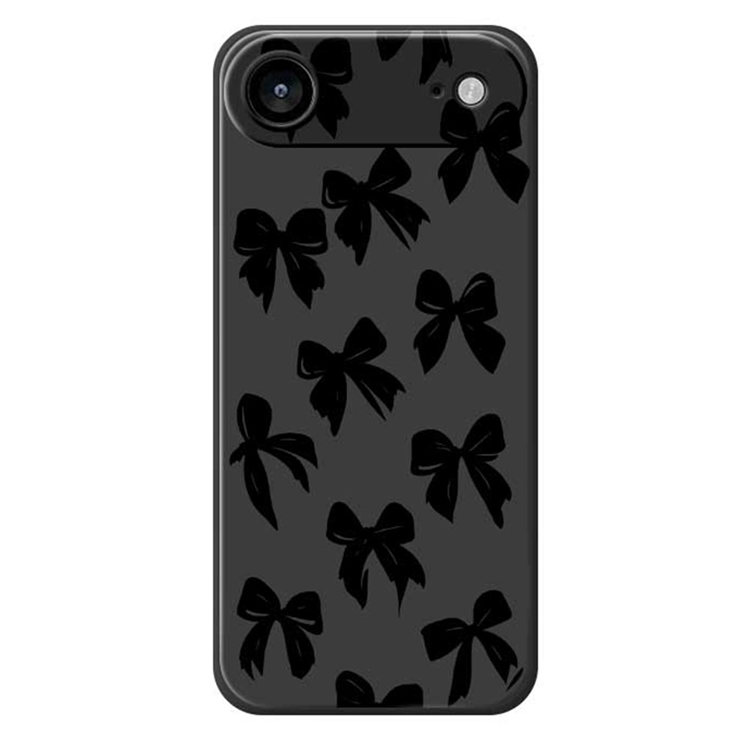 iPhone Air Mobilskal Bow Pattern Printing Straight - Svart | 2353 | AlltMobil