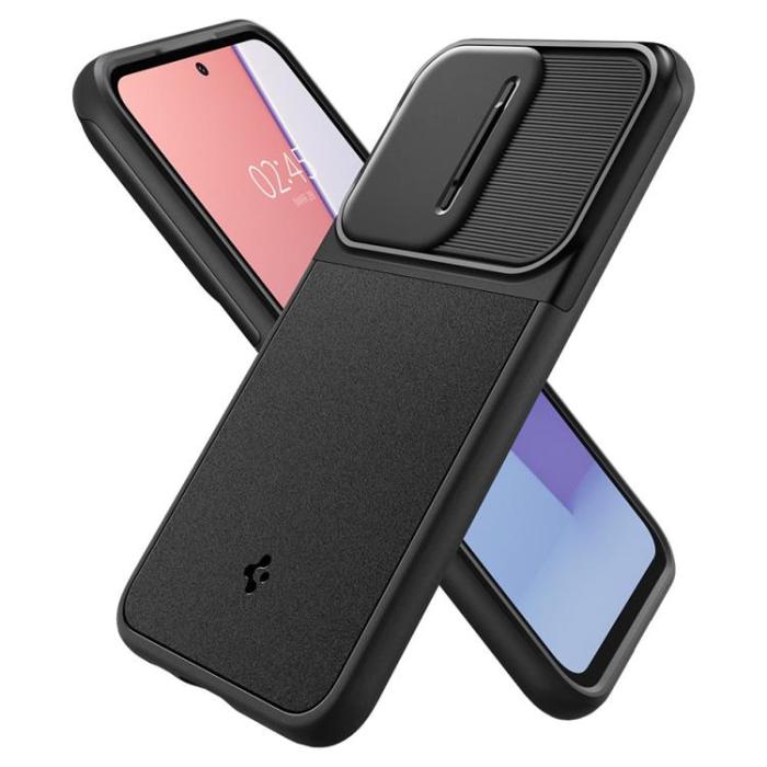 UTGATT - Spigen Galaxy S23 FE Mobilskal Optik Armor - Svart