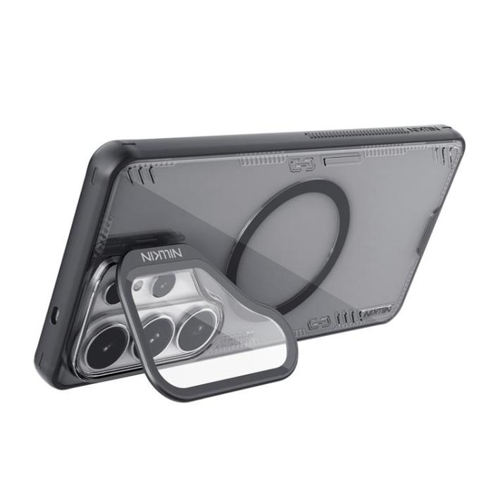 Nillkin - Nillkin Mobilskal för Galaxy S26 Ultra MagSafe Iceblade Prop - Transparent Svart