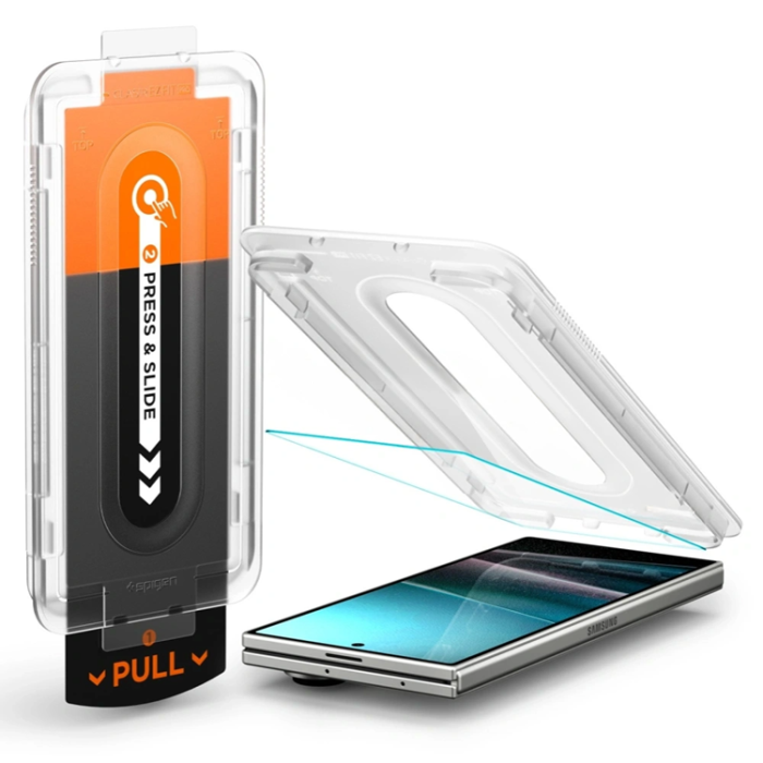 Spigen - Spigen Galaxy Z Fold 7 Härdat Glas Skärmskydd EZ Fit Pro