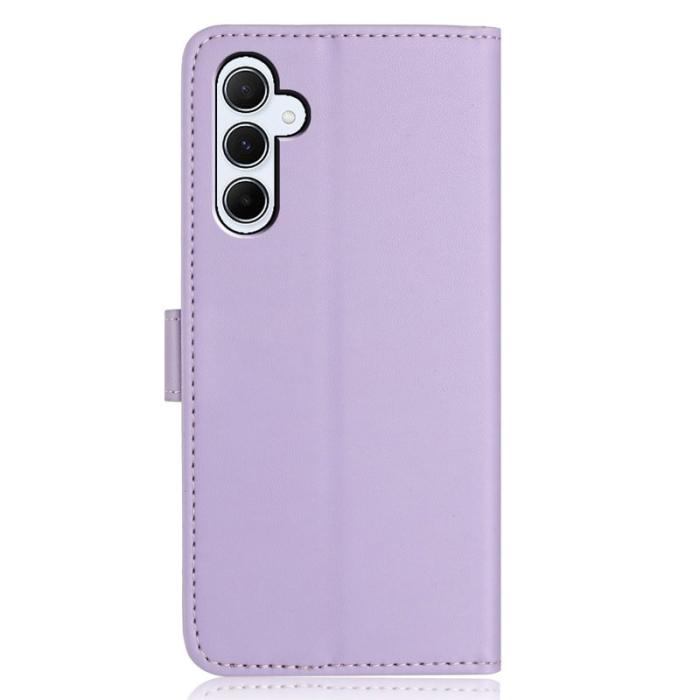 OEM - Samsung Galaxy A57 Plånboksfodral Konstläder med Rem Flera Kortfack - Lila