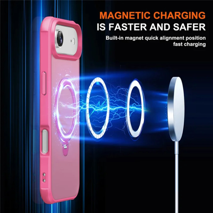A-One Brand - iPhone Air Mobilskal MagSafe Kickstand TPU + PC - Rose