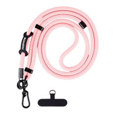 A-One Brand - Crossbody Mobilrem Lanyard Justerbar 7mm - Rosa