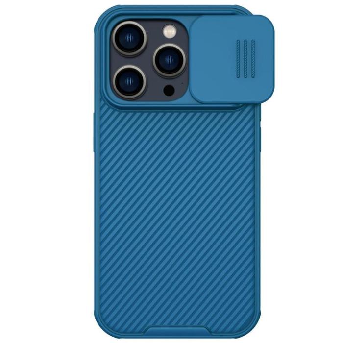 Nillkin - Nillkin iPhone 14 Pro Max Skal CamShield Pro Magnetic - Blå