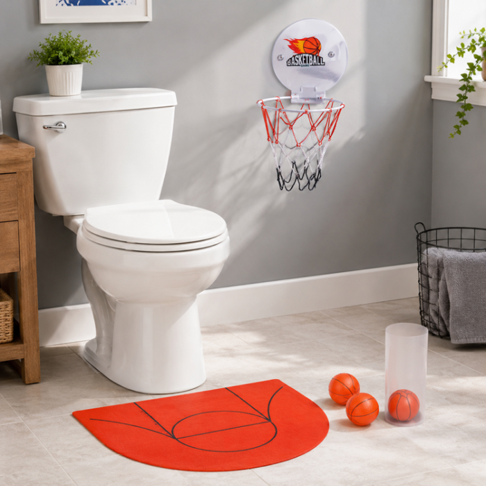 A-One Brand - Out of the Blue Toalettbasket med Bollar