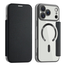 A-One Brand - iPhone 17 Pro Max Plånboksfodral MagSafe RFID - Svart