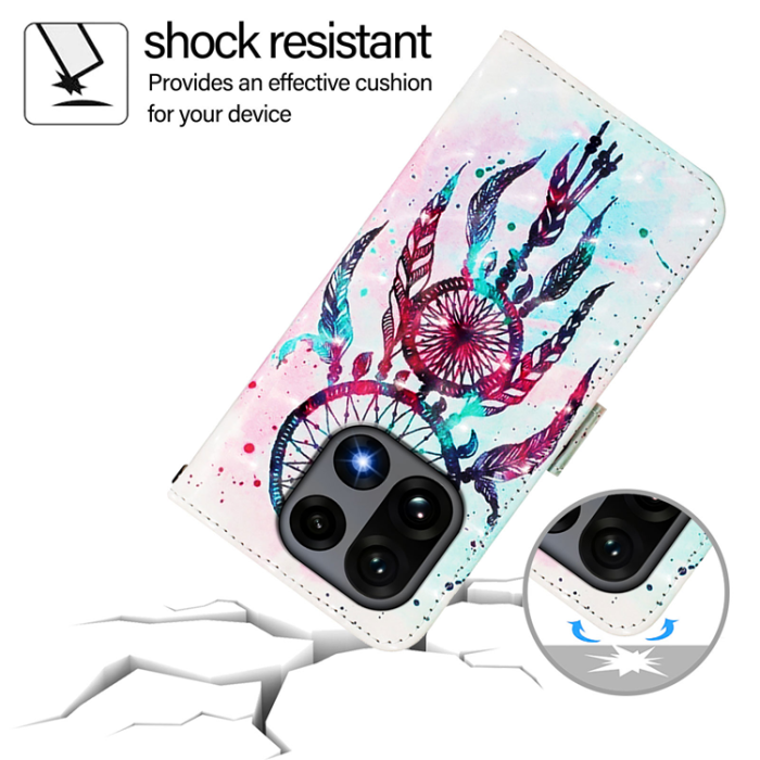 A-One Brand - OnePlus 15 Konstläder Plånboksfodral Pattern Printing