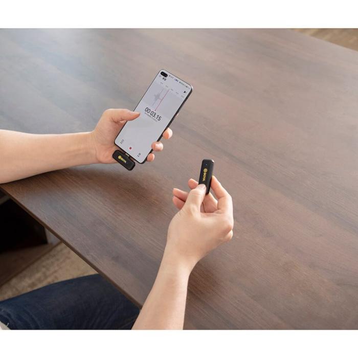 BOYA - BOYA Trådlöst Mikrofonsystem x1 BY-WM3 För USB-C