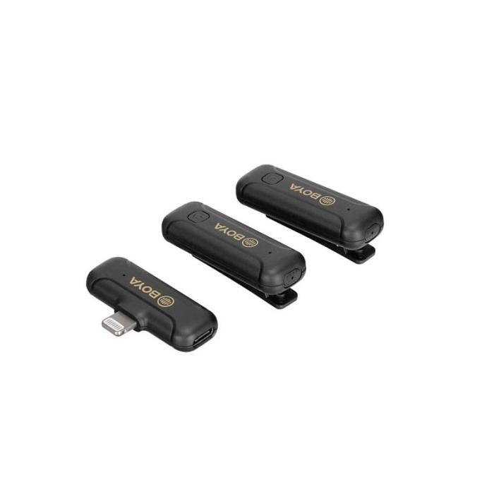 BOYA - BOYA Trådlöst Mikrofonsystem x2 BY-WM3 För Lightning