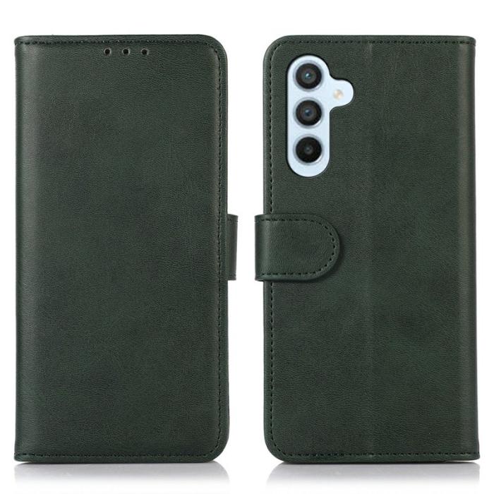 OEM - Plånboksfodral för Samsung Galaxy S26 Plus Konstläder Ställ - Grön
