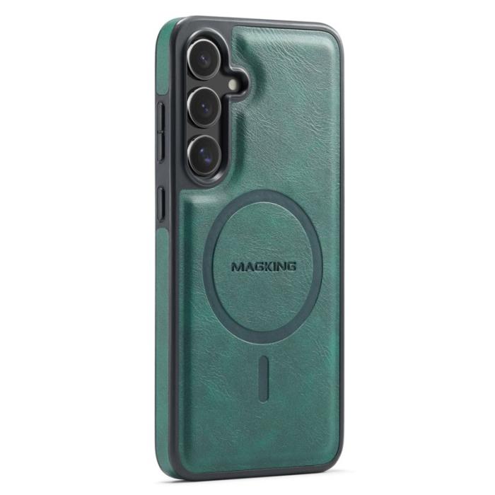 MAGKING - MAGKING Mobilskal för Samsung Galaxy S26 Magnetiskt PC + TPU - Grön