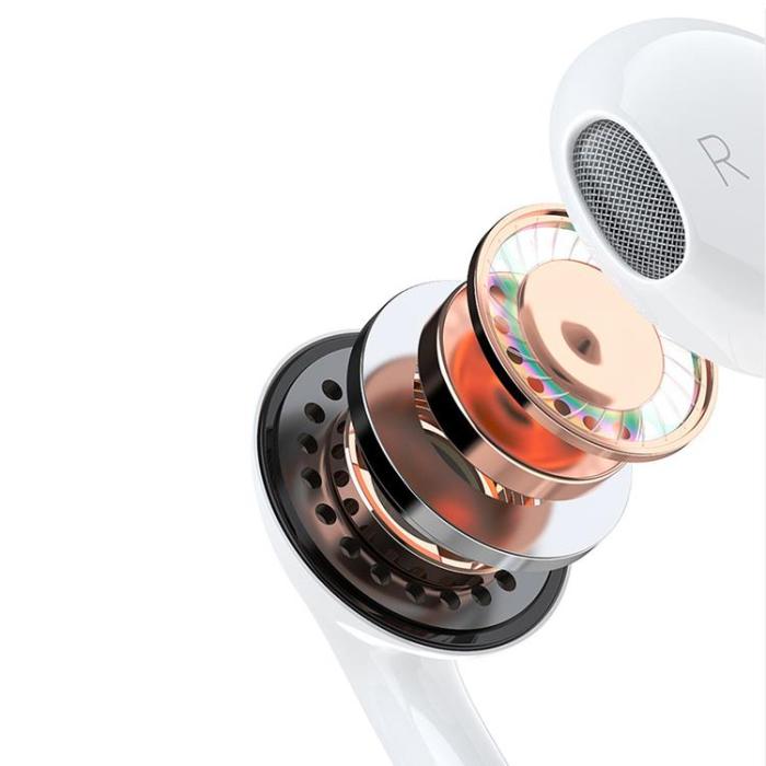 Dudao - Dudao In-Ear Hörlurar med USB Typ-C Kontakt - Vit