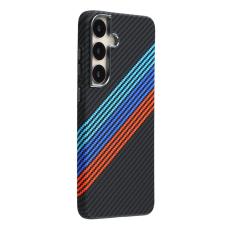 OEM - Mobilskal f&ouml;r Samsung Galaxy S26 Magnetiskt PC + TPU - Svart R&ouml;d Bl&aring;