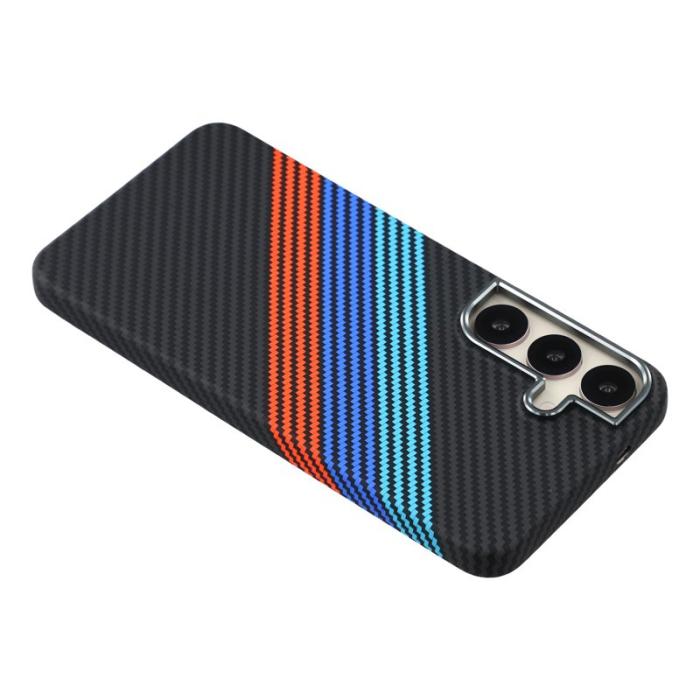 OEM - Mobilskal för Samsung Galaxy S26 Magnetiskt PC + TPU - Svart Röd Blå