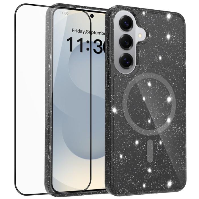 OEM - Mobilskal för Samsung Galaxy S26 Plus Magnetiskt TPU - Transparent Svart
