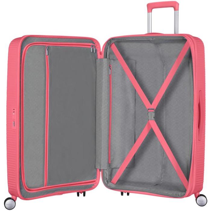 AMERICAN TOURISTER - American Trourister Resväska Soundbox 77 Exp - Rosa