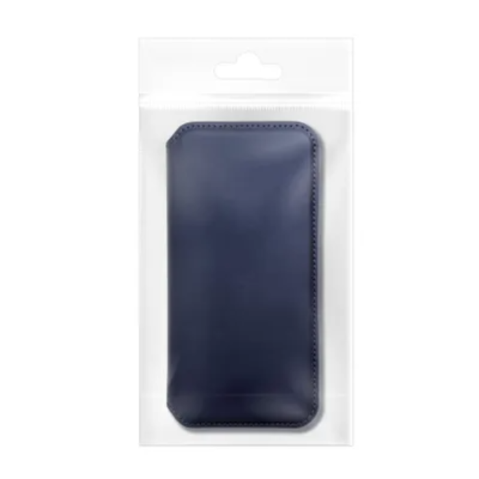 OEM - Galaxy A35 Plånboksfodral Dual Pocket - Marinblå
