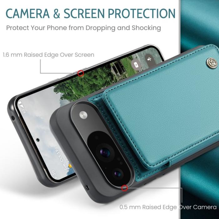 Caseme - CASEME C22 Telefonfodral för Google Pixel 10 Pro - Grön