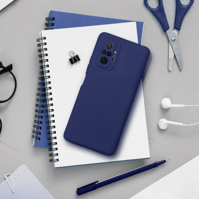 Forcell - Xiaomi Redmi Note 13 Pro 4G Mobilskal Soft - Mörkblå