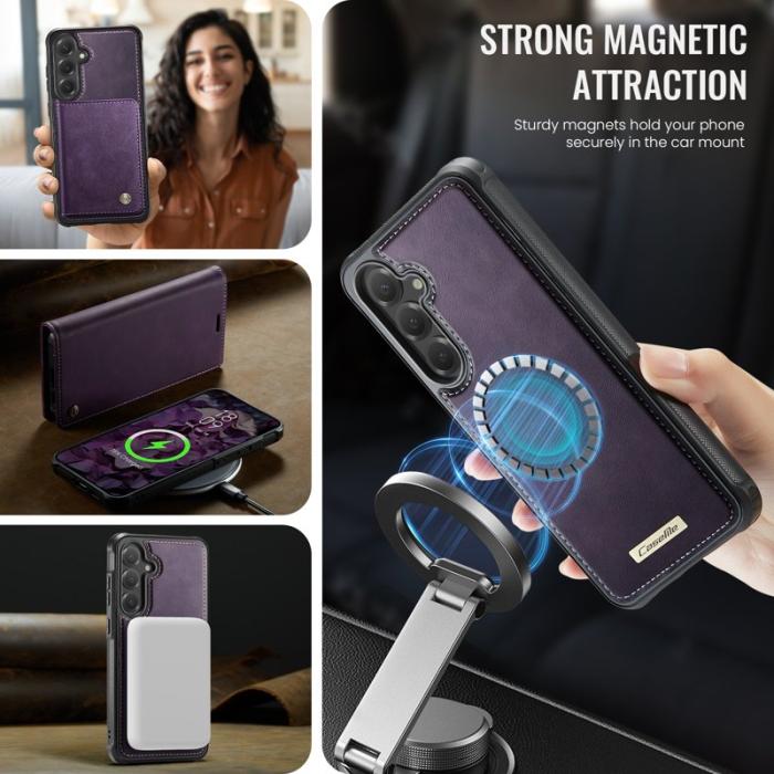Caseme - CASEME C49 Fodral för Samsung Galaxy S25 FE MagSafe Lila