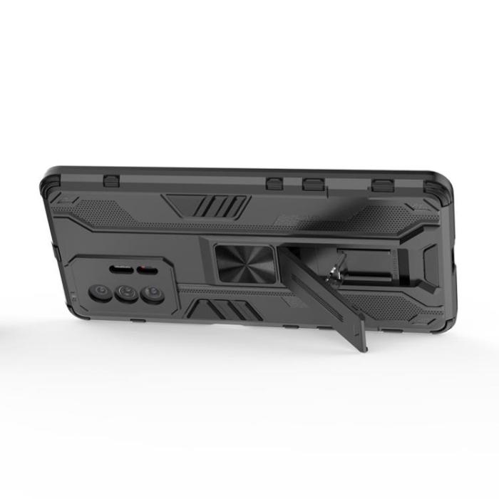 A-One Brand - Hybrid Kick Stand Skal Xiaomi 11T / 11T Pro - Svart