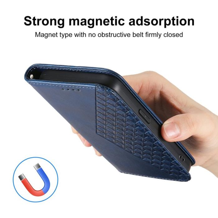 OEM - Xiaomi 17 Plånboksfodral Konstläder med Handrem - Blå