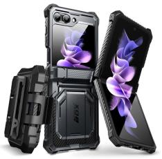 UTGATT - SupCase Galaxy Z Flip 5 Mobilskal Armorbox - Svart