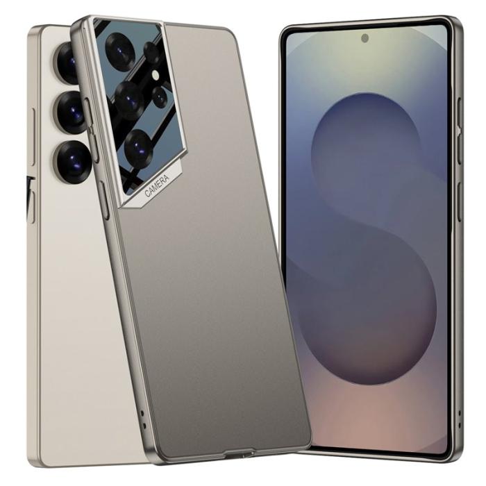 GKK - GKK Mobilskal till Samsung Galaxy S25 Ultra TPU + PC - Grå