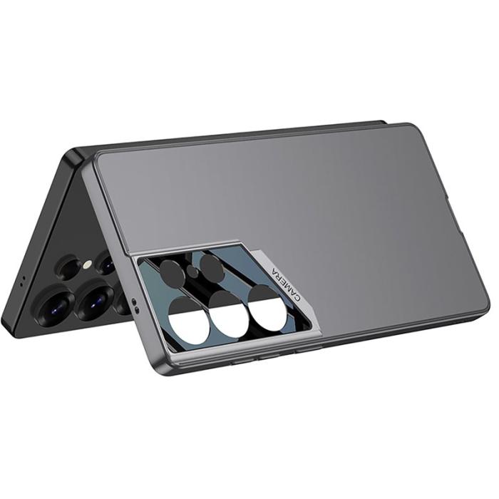 GKK - GKK Mobilskal till Samsung Galaxy S25 Ultra TPU + PC - Grå