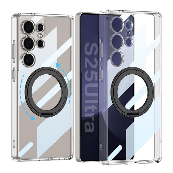 GKK - GKK Mobilskal till Samsung Galaxy S25 Ultra - TPU + PC - Transparent
