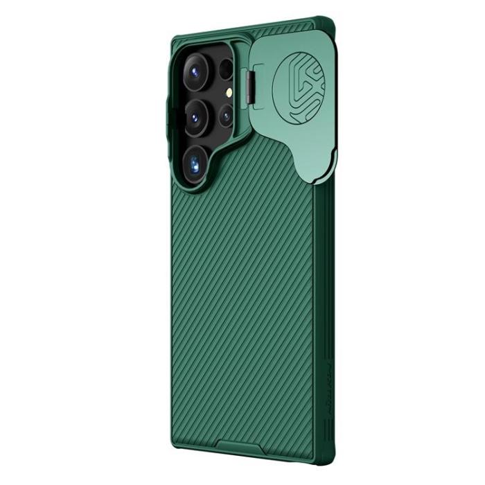 Nillkin - Nillkin Galaxy S24 Ultra Mobilskal Magsafe CamShield Prop - Grön