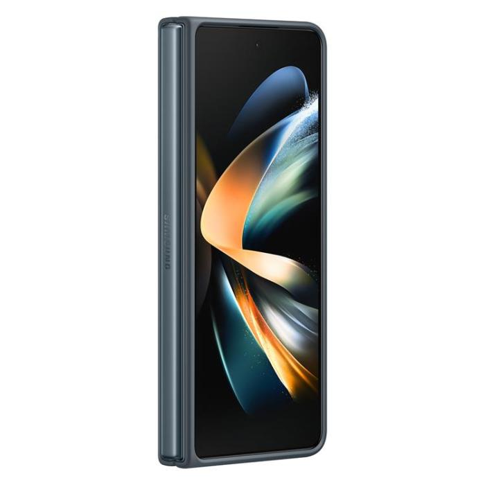 UTGATT1 - Samsung Galaxy Z Fold 4 Skal Läder - Grå