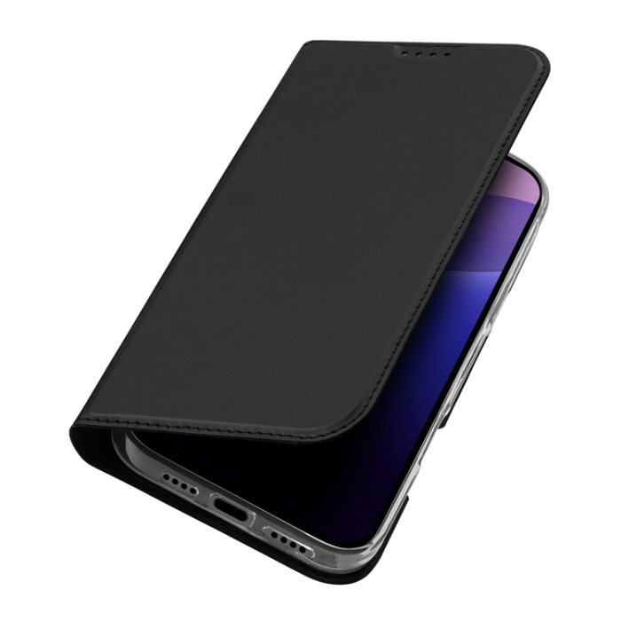 Dux Duci - Dux Ducis iPhone 16 Pro Max Plånboksfodral Skin Pro - Svart