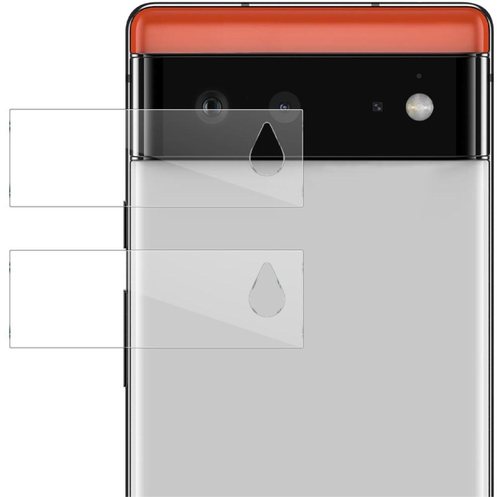 [2-PACK] Kameralinsskydd i Härdat Glas Google Pixel 6 | 5468 | AlltMobil