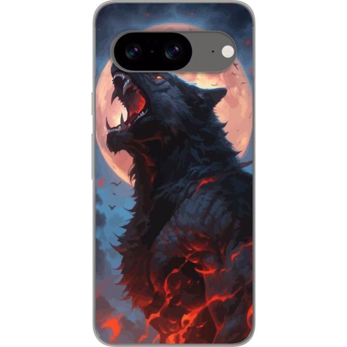 iSecrets - Mobilskal till Google Pixel 8 med Ylande varg