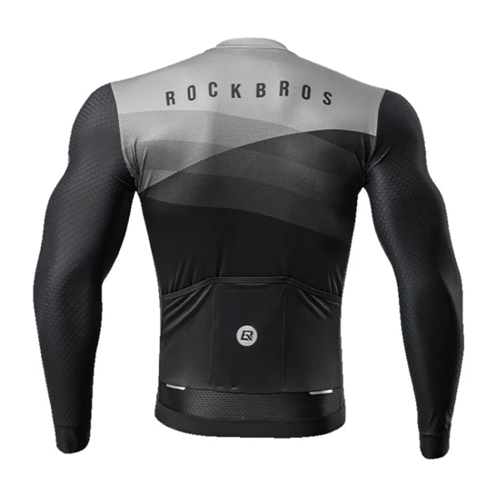 Rockbros - Rockbros Cykeltröja Långärmad Vår/Sommar XL - Svart