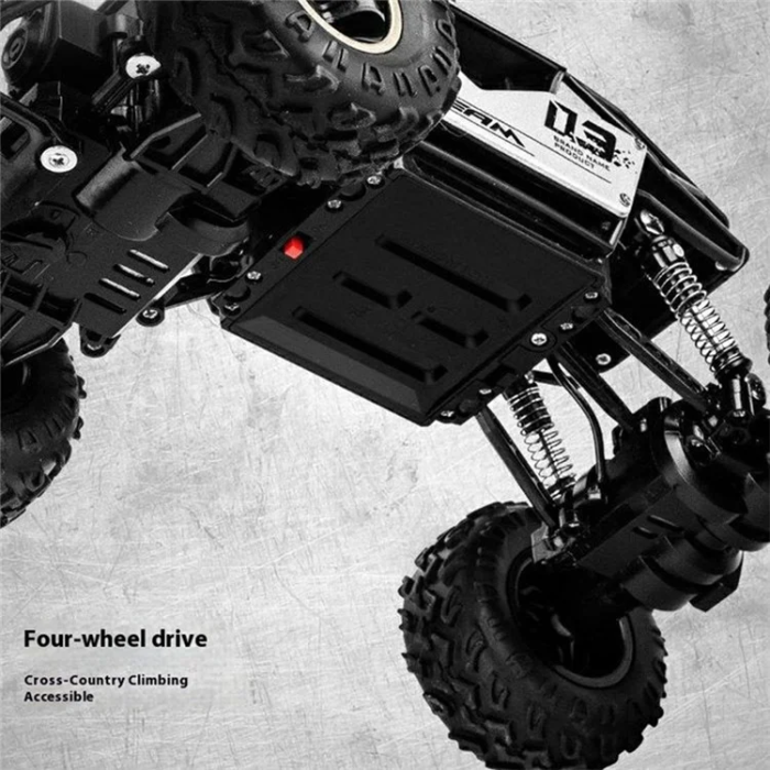 OEM - RC Lastbil Legering Rock Crawler Klättring Bil Leksak - Svart