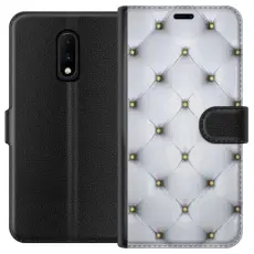Gustaf - Pl&aring;nboksfodral till OnePlus 7 med Fancy