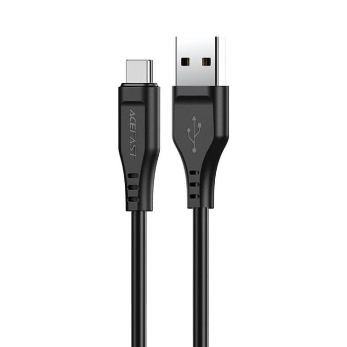 Acefast - Acefast USB-C till USB-A kabel 1.2m - Svart