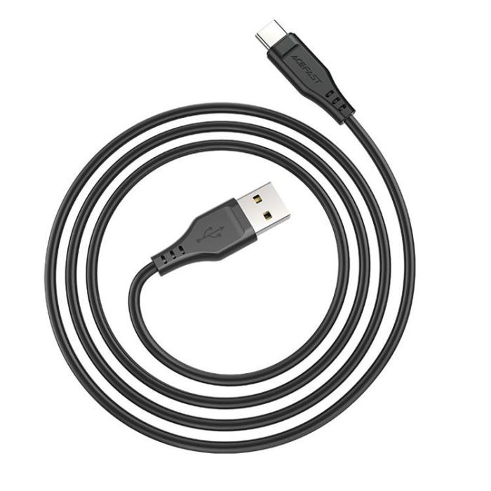 Acefast - Acefast USB-C till USB-A kabel 1.2m - Svart