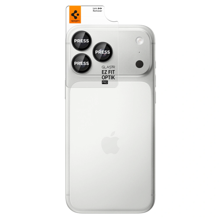 Spigen - Spigen [2-Pack] Härdat Glas Kameralinsskydd För iPhone 18 Pro/18 Pro Max EZ Fit