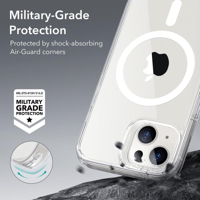 ESR - ESR iPhone 14 Magsafe Skal Ch Halolock - Clear