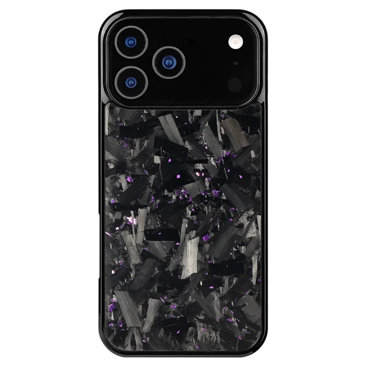 iPhone 17 Pro Mobilskal MagSafe Aramid Fiber Large Texture - Lila | 2353 | AlltMobil