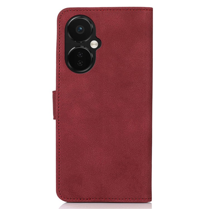 KHAZNEH - KhAZNEH OnePlus Nord CE 3 Lite Plånboksfodral Textured Flip - Röd