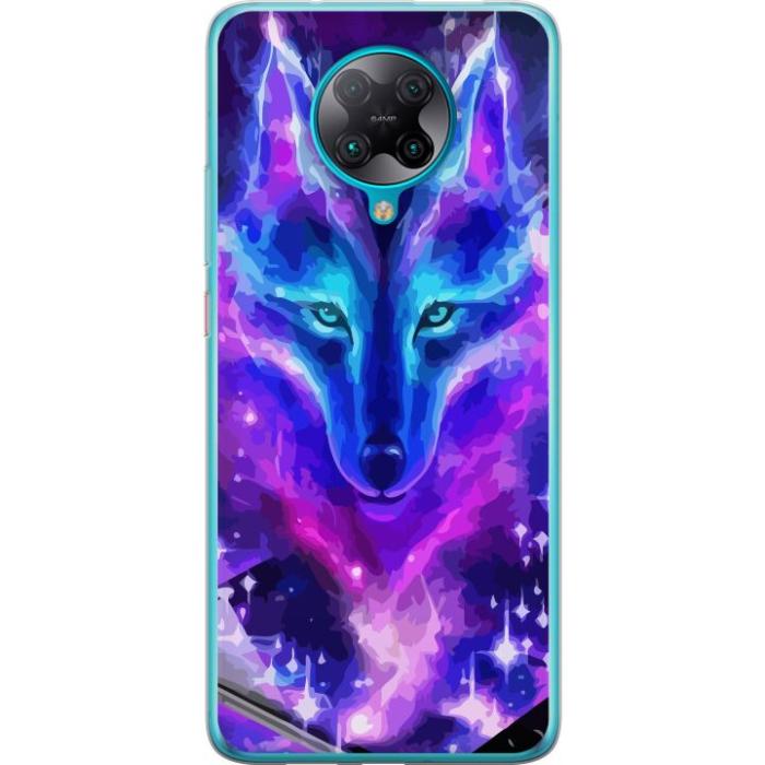 iSecrets - Mobilskal till Xiaomi Poco F2 Pro med Neon Varg