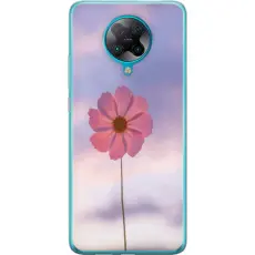 Gustaf - Mobilskal till Xiaomi Poco F2 Pro med Rosa blomma