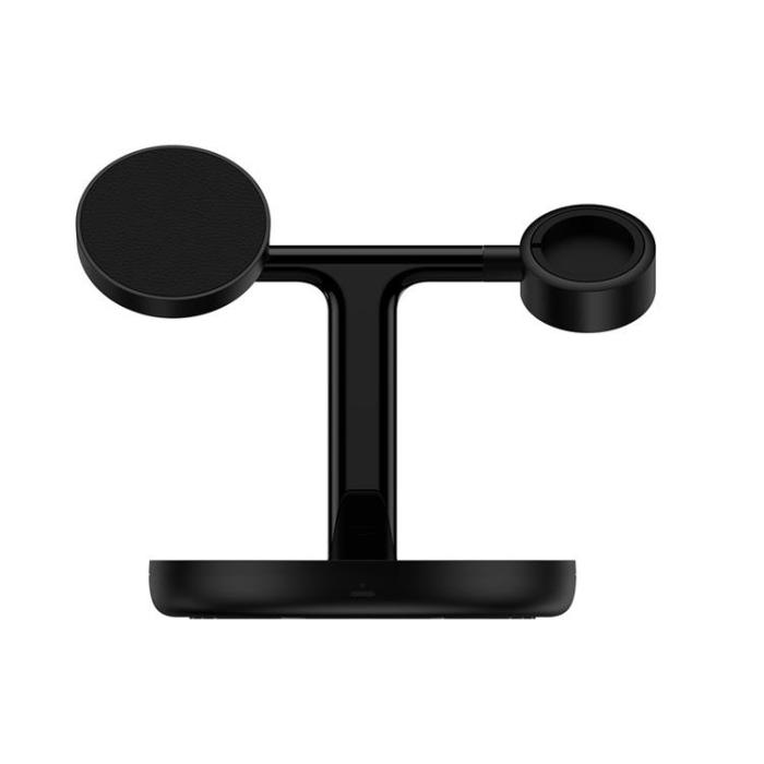 BASEUS - Baseus 3-in-1 Trådlös Laddare Magsafe Stativ med Kabel 1m