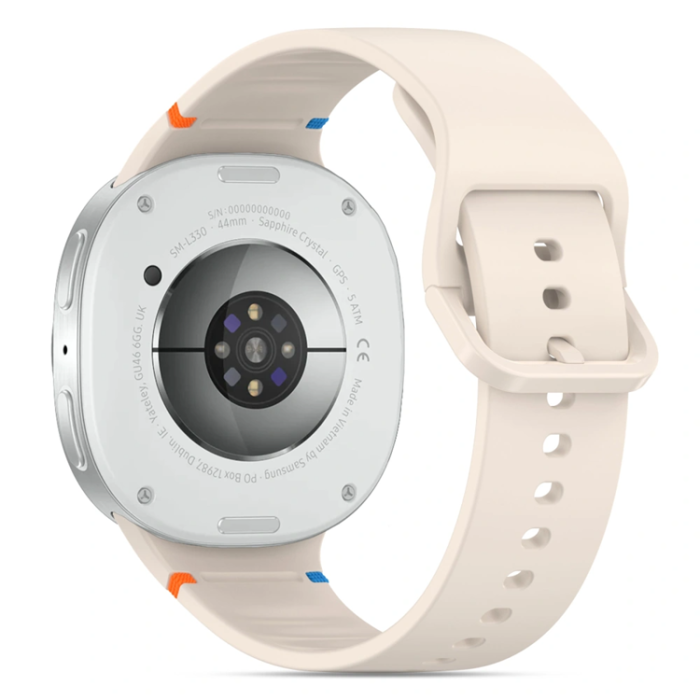 Tech-Protect - Tech-Protect Galaxy Watch 8 (40/44/46mm) Armband Silikon - Starlight