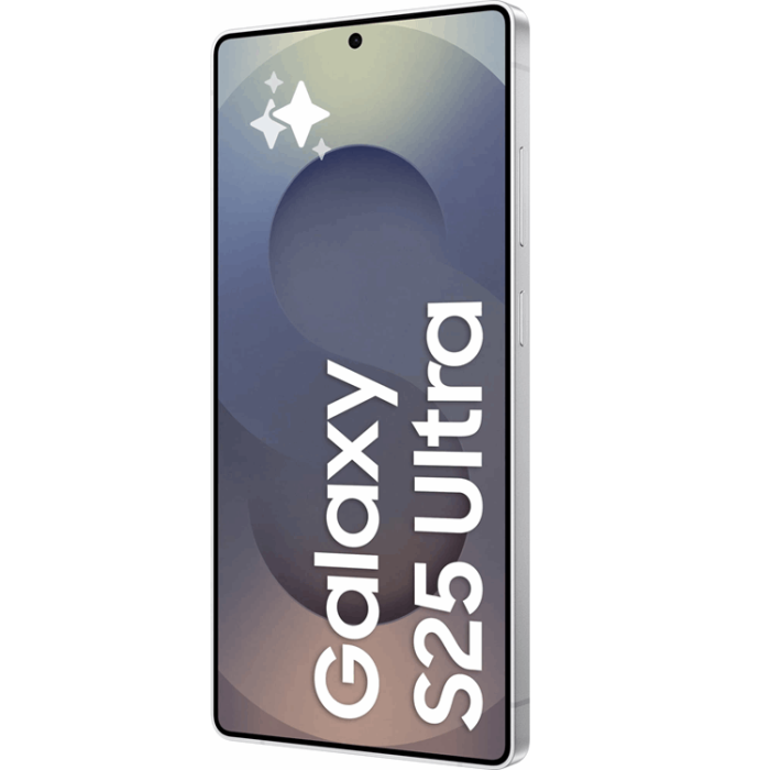 Samsung - Samsung Galaxy S25 Ultra - 12GB RAM - 256GB - Titanium Silverblå